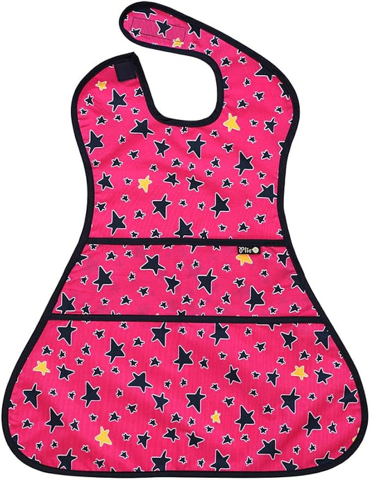 Long Sleeve Waterproof Bib for Toddlers – Soft Feeding Smock for Baby Mealtime, Self-Feeding,BPA-Free, Easy Clean