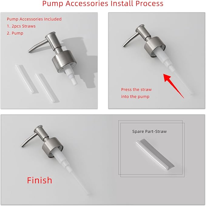 Bathroom Accessories Set, 4 PCS Bathroom Accessory Sets with Soap Dispenser, Toothbrush Holder, Tumbler, Soap Dish, Bathroom Countertop Organizer, Sea Bathroom Decor (Beige)