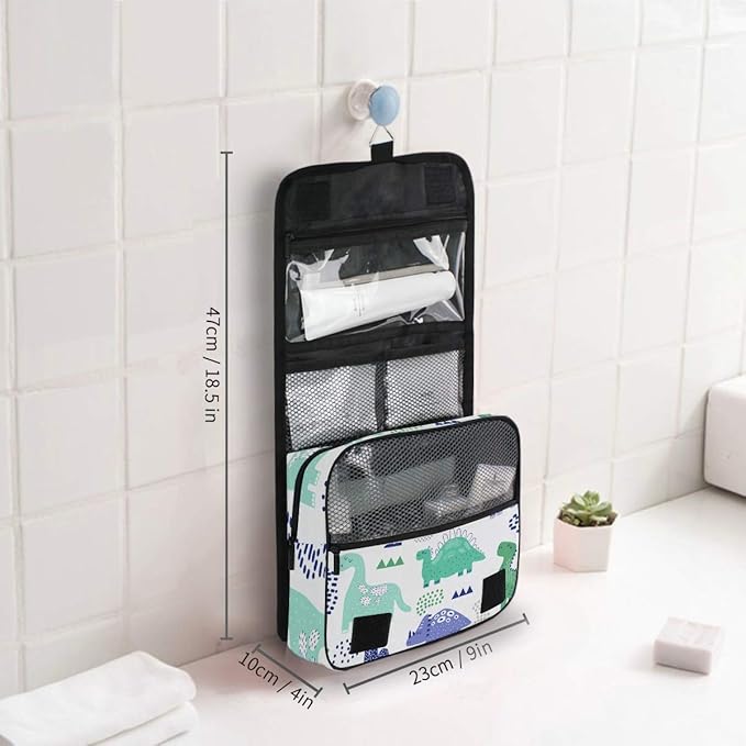 senya Hanging Travel Toiletry Bag Kit Makeup Case Cosmetics Organizer for Men Women