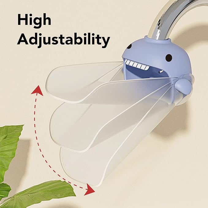 Faucet Extender for Toddlers and Kids, fits Sink spout tub for Kitchen and Bathroom. Promotes Hand Washing, Hygiene Awareness Independence. Cartoon Design w/Universal fits(Blue, Pink, 2PCS)