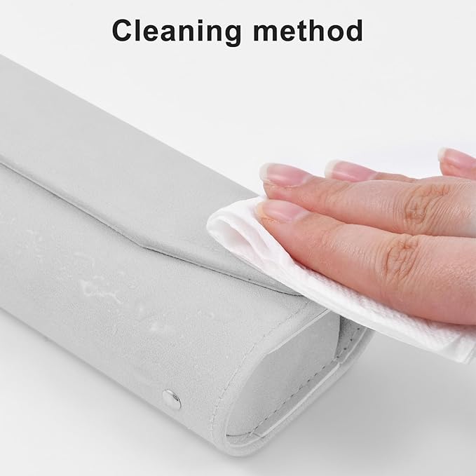 Leather toothbrush travel case, suitable for Oral-B/Oral-B Pro/Philips Sonicare electric toothbrushes, portable magnetic opening and closing protective bag