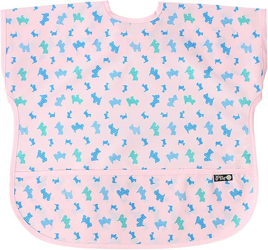 Long Sleeve Waterproof Bib for Toddlers – Soft Feeding Smock for Baby Mealtime, Self-Feeding,BPA-Free, Easy Clean