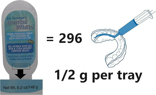 Dr. George's Dental Whitening Gel with Instructions