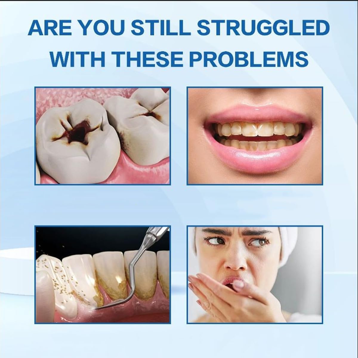 Hydroxyapatite Toothpaste for Enamel Protection and Tooth Strengthening,Hidroxiapatita Toothpaste,Gentle Mint,Fresh Breath,Daily Use for Oral Health,4.23oz (2 PCS)