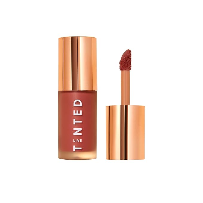 Live Tinted Blush Crush - Creamy Liquid Blush for All Skin Tones, Skincare-Powered With Peony Extract, Aai Fruit Oil, and Vitamin C Infused, 1 oz - Emotionally Unavailable- Dusty Rose