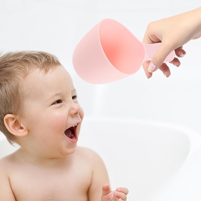 3pcs baby water scoop shampoo ladle bathing water ladles bath dipper water scoop ladle shampoo rinse cup hair bath rinse cup bath spoon take a bath shampoo spoon plastic child