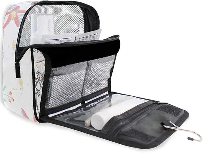 senya Hanging Travel Toiletry Bag Kit Makeup Case Cosmetics Organizer for Men Women