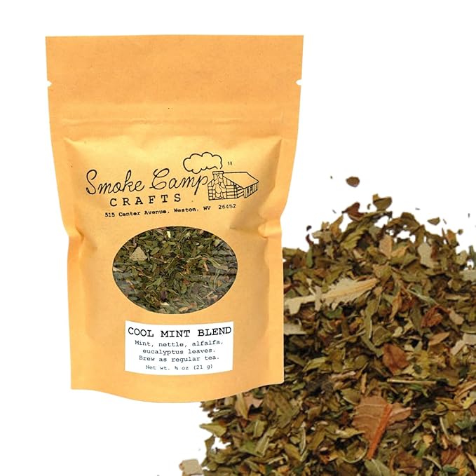 Smoke Camp Crafts Herbal Tea Blend - Cool Mint Blend, 3/4 oz (21 g)