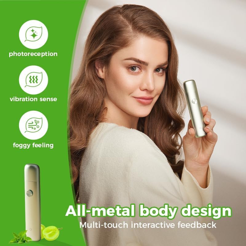 Smart Electric Oral Spray - Probiotic Mouth Spray Fresh Breath, Alcohol Free Breath Spray for Bad Breath, Rechargeable, Travel Size, Various Flavors with 3 Flavors Cartridges