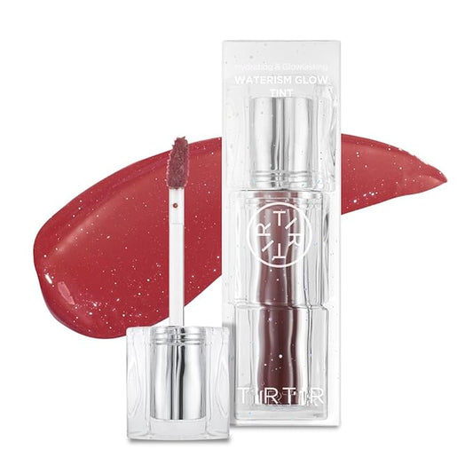 TIRTIR Waterism Tinted Lip Gloss #08 Summer Pumpkin, 0.14 Fl Oz – Kiss Ready Lipgloss, 12H Long Lasting Non Sticky Natural Tinted Glow Korean Multiuse Cheek and Lip Tint for Women gift