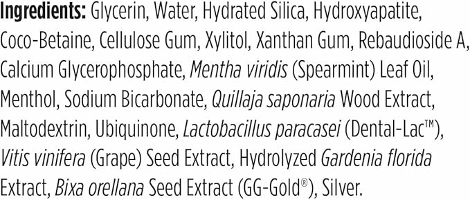 Designs for Health Periobiotic Silver Hydroxyapatite Toothpaste - Fluoride Free Toothpaste with Oral Probiotics - Supports Gum Health & Remineralization, 4oz Mint (Pack of 5)