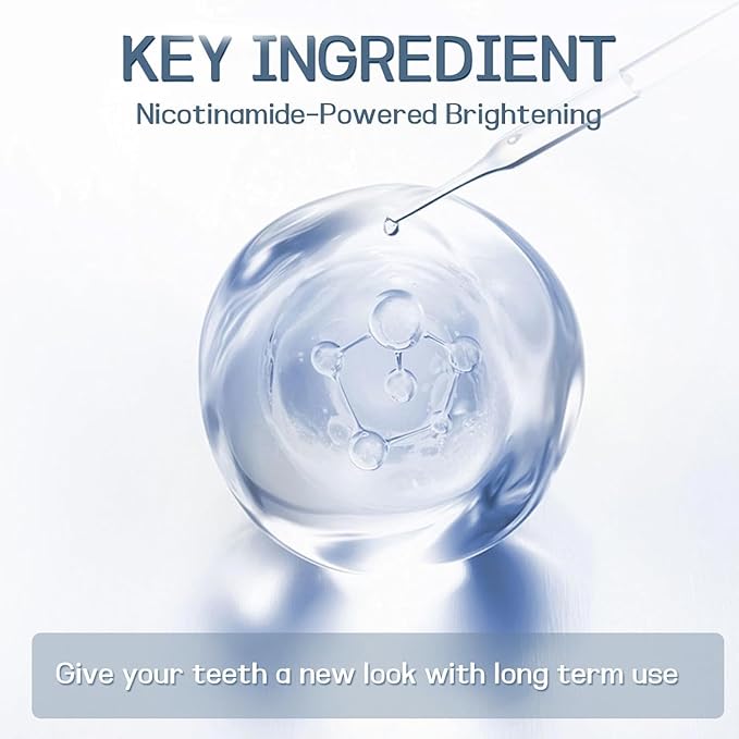 Niacinamide Whitening Toothpaste, Niacinamide Toothpaste with Natural Gentle Care Deep Stain Removal Clean, It Has a Powerful Effect of Whitening Teeth (2PC)