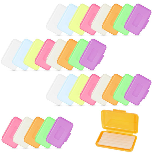 OBTANIM 30 Pack Colorful Braces Wax Dental Care Orthodontic Wax for Braces Wearer (10 Color)