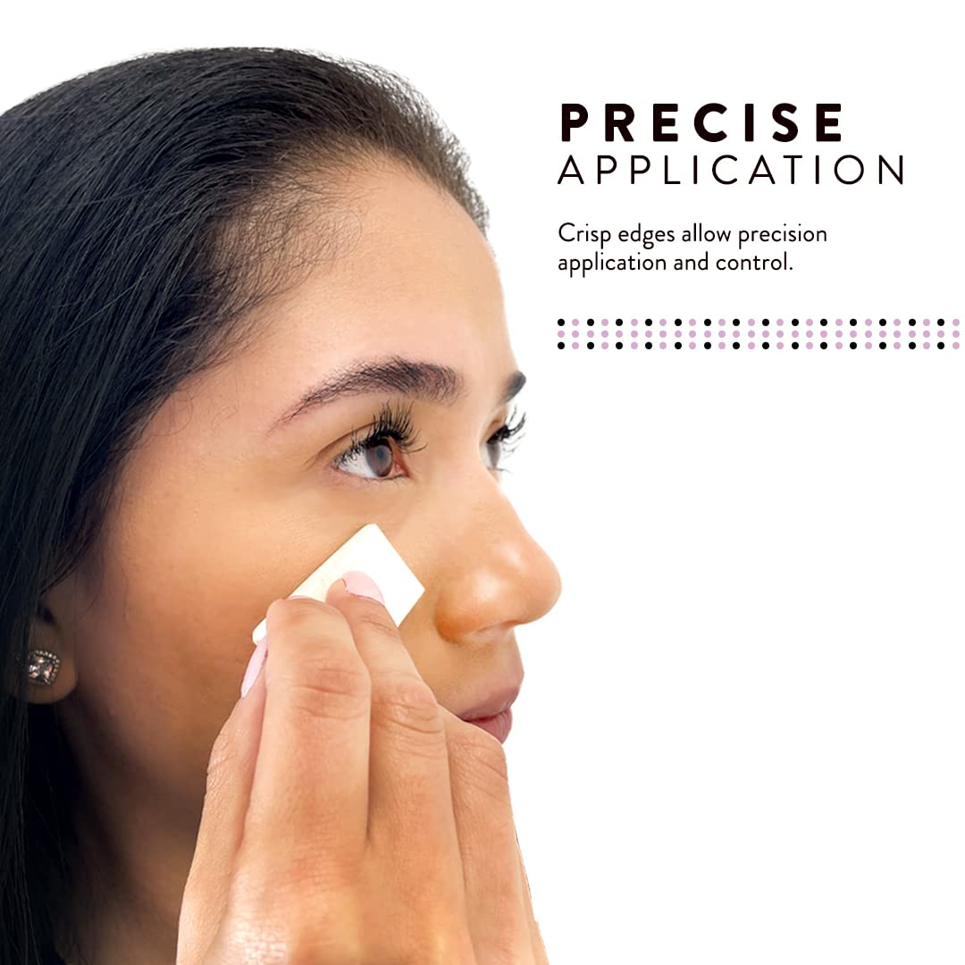 Artist's Choice 250 Pack Makeup Sponge Mini Applicator Wedges, Triangle Cosmetic Sponges For Foundation, Blush, Eye Shadow, Blending, Latex Free, Perfect for Face Painting and Halloween Makeup