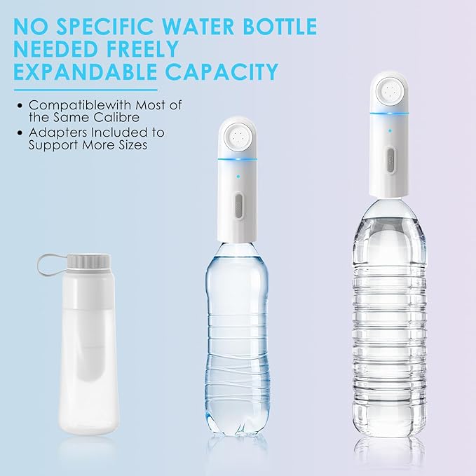Portable Bidet for Travel, 450ML Electric Peri Bottle with Dual Spray Modes, 360° Nozzle, USB Rechargeable, Waterproof for Personal Hygiene Cleaning, Postnatal Care, Perineal & Hemorrhoid Treatment