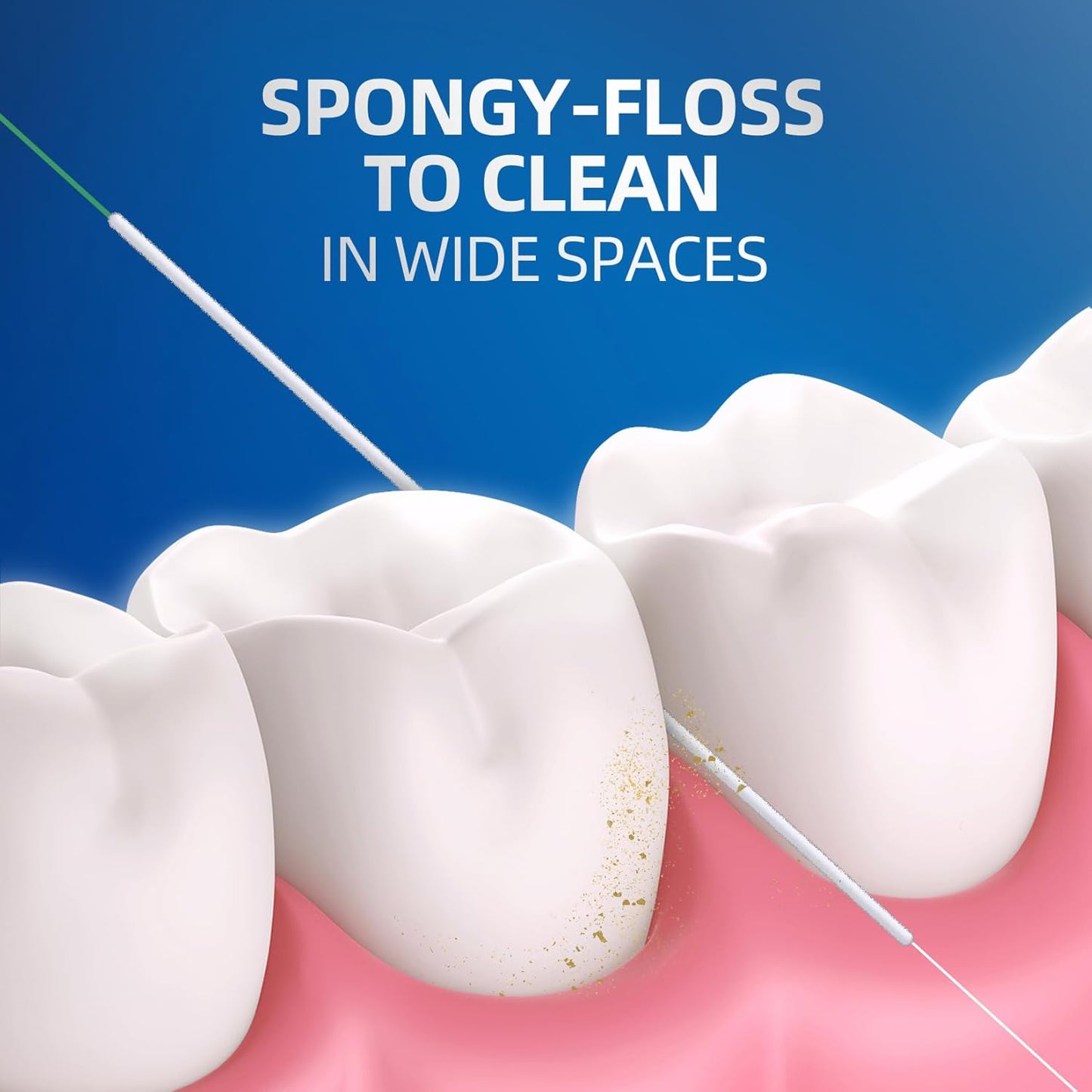 Bopika Dental Floss for Braces, 3 in 1 Ultimate Floss, Floss Threaders for Bridges and Implants, 80 Pre-Cut Strands (Pack of 3)