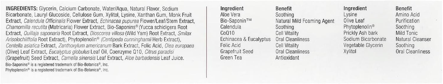 Nature's Answer Periobrite Kids Toothpaste 4 Ounce - Vegetarian, Non GMO, Gluten Free, Fluoride Free, with Xylitol, Natural Strawberry Flavor - Supports Oral Wellness for Kids, Children, Toddlers