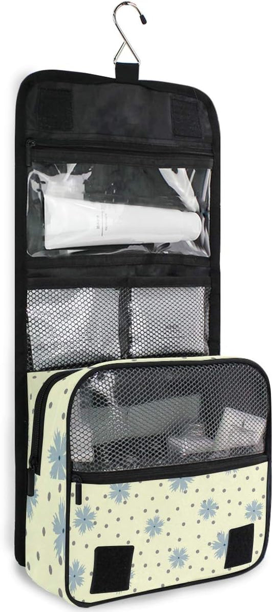 senya Hanging Travel Toiletry Bag Kit Makeup Case Cosmetics Organizer for Men Women