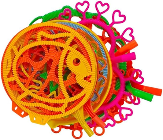 Bubble Wands kit Party Favors for Kids Bulk Toys Party Supplies Christmas Birthday Wedding Bath Time Gifts for Boys Girls (Luxury)