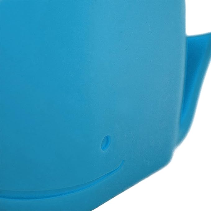 Kids Toothbrush Holder, Cute Whale Toothbrush Holder for Kids, Silicone Animals Toothpaste Holder Organazer for Children Blue