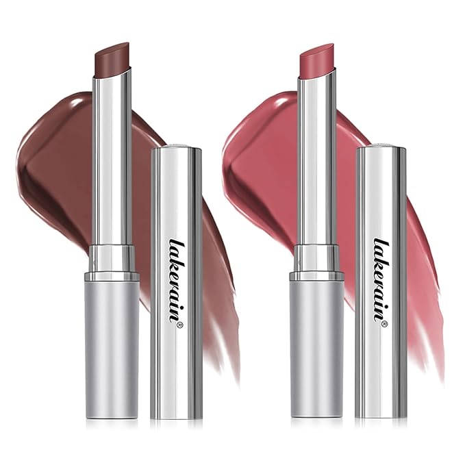 Honey Lipstick Tinted Lip Balm - Sheer Hydrating Lipstick for All Skin Tones - Moisturizing Lip Color, Nourishing Lip Balm with a Hint of Natural Black Cherry Tint (Nude & Pink)