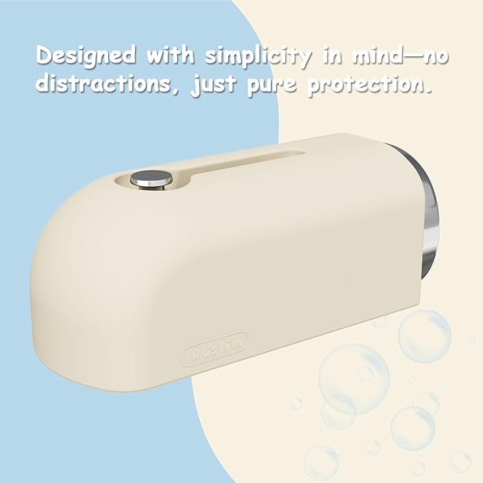 Faucet Cover Bathtub for Baby, Soft Silicone Tub Spout Cover, Faucet Protector for Kids, Bath Spout Guard for Baby, Toddler Tub Faucet Cover, Water Spout Cover for Child Safety, Universal Fit (Ivory)