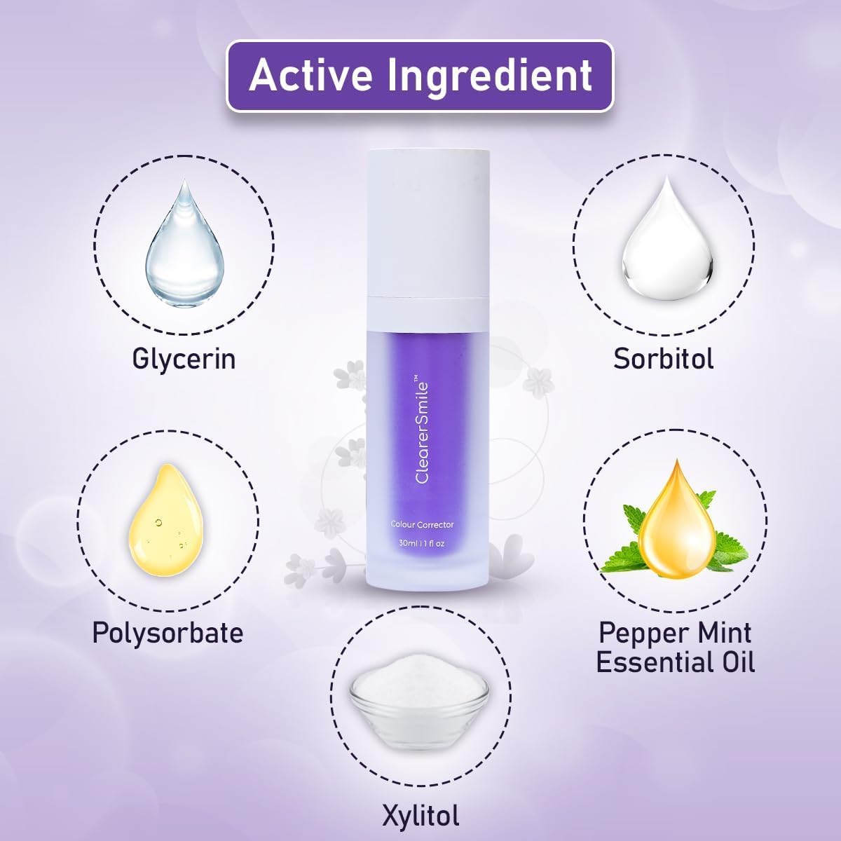 ClearerSmile™ Best Purple Toothpaste for Teeth whitening for Sensitive Teeth - Teeth Whitener - blanqueador de dientes