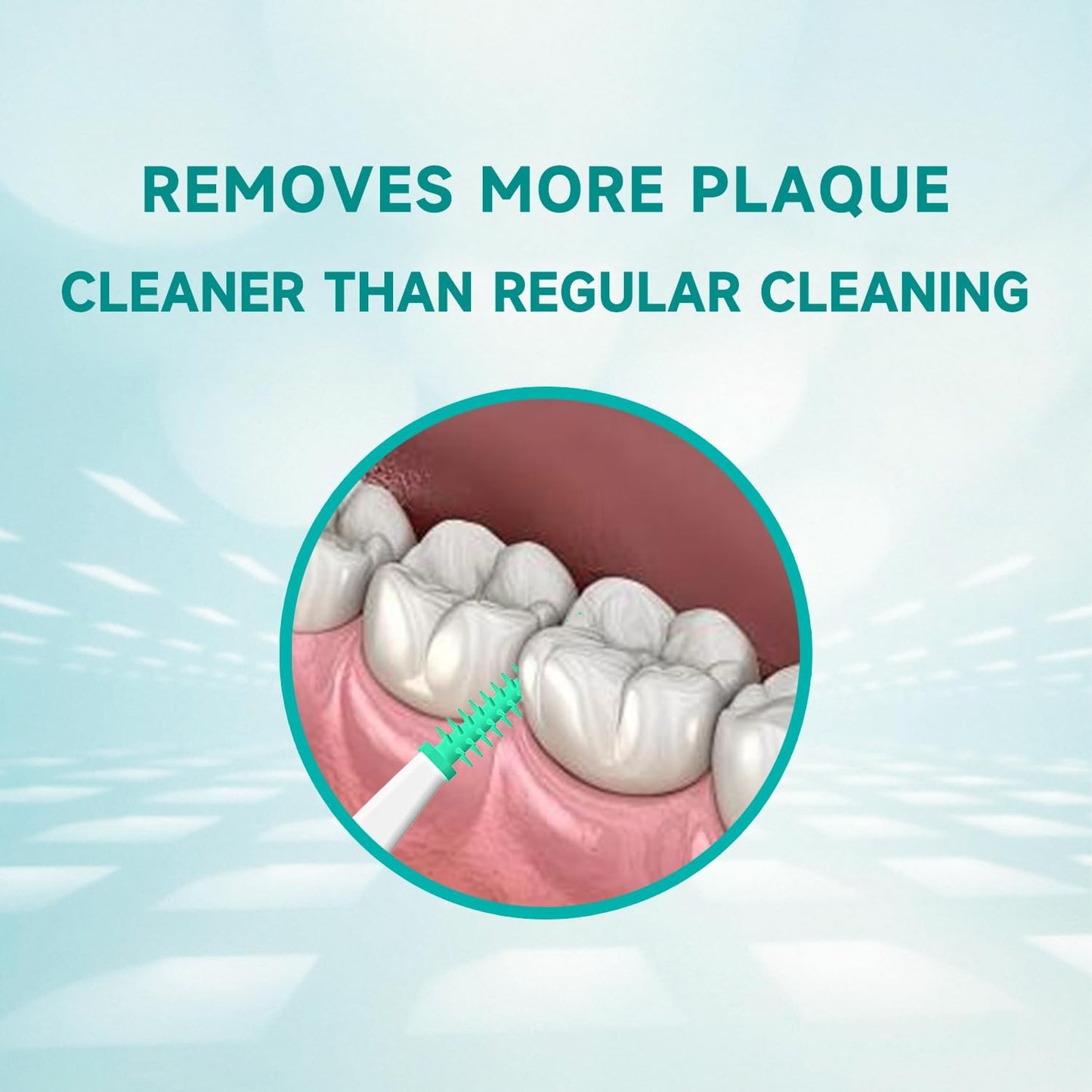 Dr. Emma Dental Picks Mint Curved Soft Rubberized Tooth Picks Easy to Use Brush Picks with Carry Case, 90Ct/Pack, 2 Pack