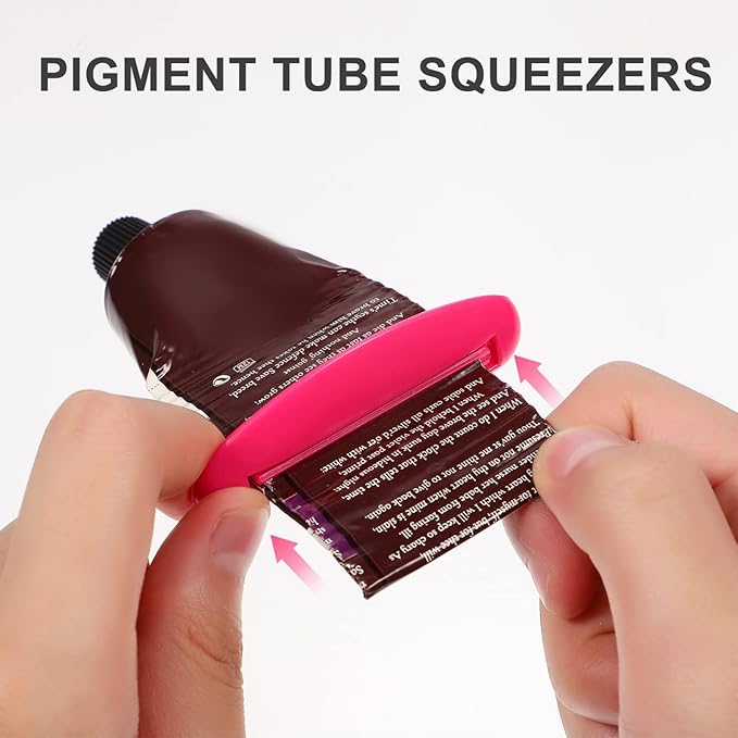 Hand Tools Toothpaste Tube Squeezer Pack of 18 Plastic Tube Squeezer Holder Bathroom Toothpaste Clips for Saving ToothpasteFacial Creams & Paint Toothpaste Dispenser