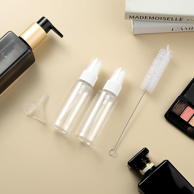 16 Pack Travel Bottles for Toiletries, Large 6oz Silicone Travel Containers, Leak Proof Refillable Liquid Shampoo And Conditioner Travel Essentials