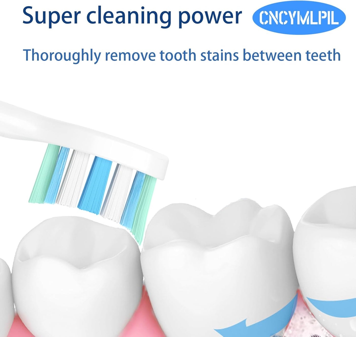 Replacement Toothbrush Heads for Philips Sonicare Replacement Heads, Electric Replacement Brush Head Compatible with Phillips Sonicare Electric Toothbrush, 8 Pack