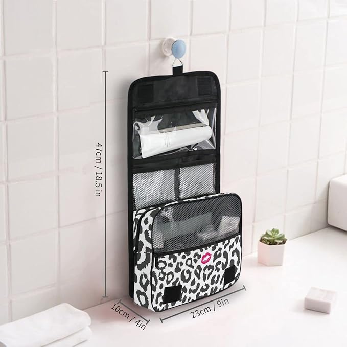 senya Hanging Travel Toiletry Bag Kit Makeup Case Cosmetics Organizer for Men Women