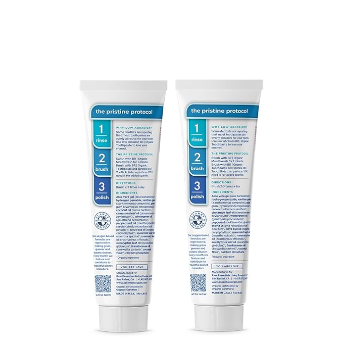 BR Organic Low Abrasion Toothpaste Cinnamint