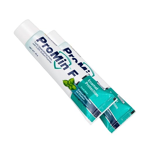 ProMin F Reduces Tooth Sensitivity by Desensitizing Using Sodium Fluoride Tube Kit, 25g/Tube, 2 Tubes/Box,