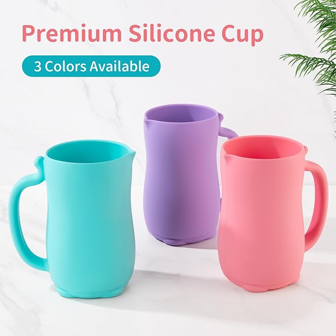 Baby Bath Rinse Cup Shower Shampoo Bowl Water Bath Bucket, Toddler Bath Toys Cup Water Containers Wash Essentials (Cat-Melon)