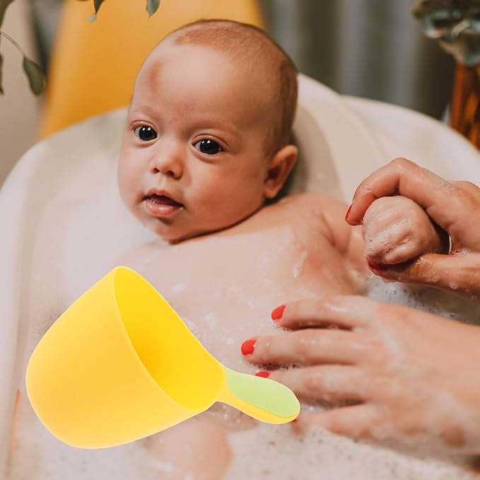 3pcs baby water scoop shampoo ladle bathing water ladles bath dipper water scoop ladle shampoo rinse cup hair bath rinse cup bath spoon take a bath shampoo spoon plastic child