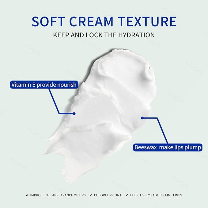 KYDA 2 Pcs Lip Primer, Colorless Tint, Smoothes and Refines Lips, Moisturizing Primer for Lips, Sheer Lightweight Lip Base, Lipstick Primer & Daily Lips Balm