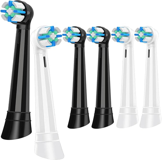 iO Replacement Heads Compatible with Oral B iO 2/3/4/5/6/7/8/9/10 Series Electric Toothbrush,IO Toothbrush Heads Compatible with Oral B iO,Medium-Hard bristles Care for Your Teeth
