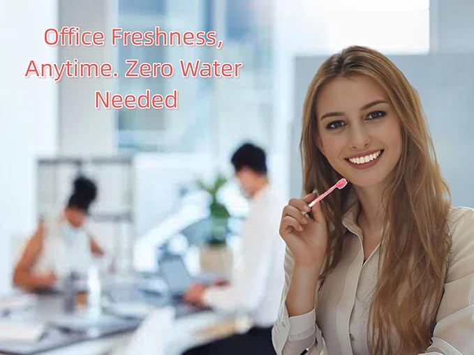 Small Toothbrush Disposable with Toothpaste,Tongue Scrapers,Floss and Pick.Travel Tooth Brush Pack for Work or Travel.Individually Wrapped, 26 Count, Mint and Three Other Fruit Flavors