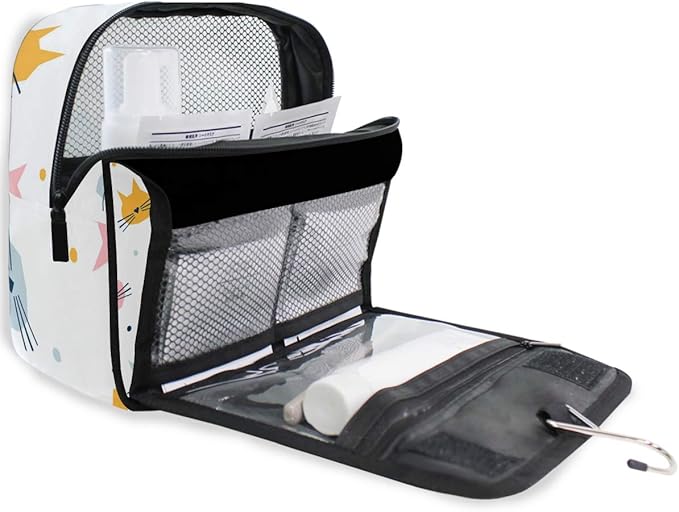 senya Hanging Travel Toiletry Bag Kit Makeup Case Cosmetics Organizer for Men Women