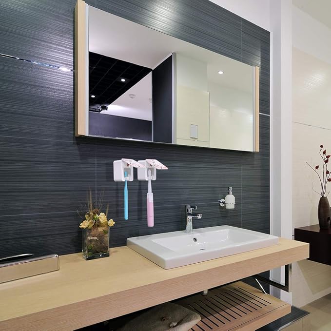 Wagner & Stern UV Toothbrush Sanitizer. Rechargeable Battery, 3D Design, Compatible with All Brush Heads.