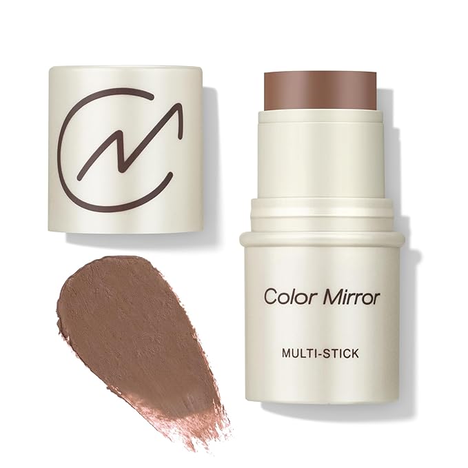 Multi-Use Makeup Stick - Blush, Lipstick, Eyeshadow & Highlighter For All Skin, Buildable Color, Long-Lasting, Lightweight, Natural Soft Finish(55 Toffee Matte), 0.158 oz