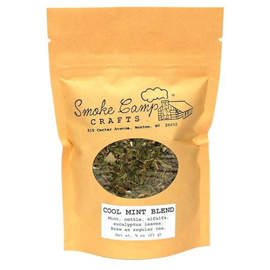 Smoke Camp Crafts Herbal Tea Blend - Cool Mint Blend, 3/4 oz (21 g)