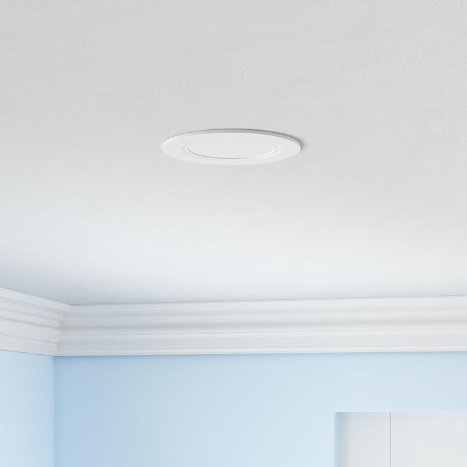 12 Pack Recessed Lighting 4 inch, 5000K Ultra-Thin LED Canless Recessed Lighting, Retrofit Dimmable Recessed Lights, 1200LM 12W=150W Wafer Lights - ETL & Energy Star Certified