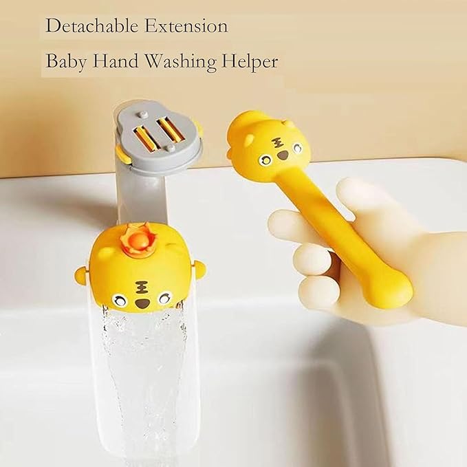 Faucet Handle Extender Set - Faucet Extender for Toddlers Faucet Handle Extender for Toddlers Faucet Extender for Kids-White
