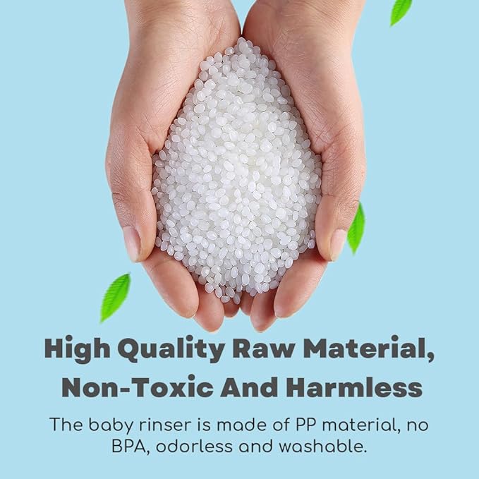 Baby Bath Rinse Cup, Cute Cartoon Cat Baby Bath Rinser Baby Rinser Pail Shampoo Rinser, Newborn Bath Shower Wash Hair Cup for Bath and Shower