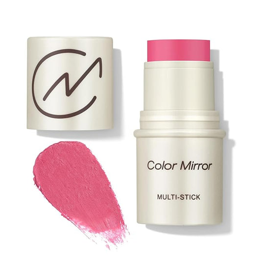 Multi-Use Makeup Stick - Blush, Lipstick, Eyeshadow & Highlighter For All Skin, Buildable Color, Long-Lasting, Lightweight, Natural Soft Finish(12 Sakura Matte), 0.158 oz