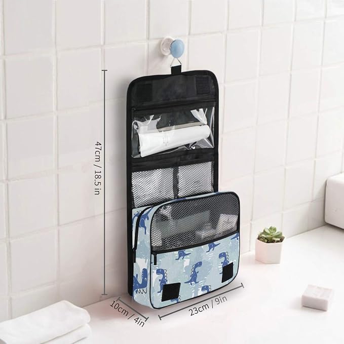 senya Hanging Travel Toiletry Bag Kit Makeup Case Cosmetics Organizer for Men Women