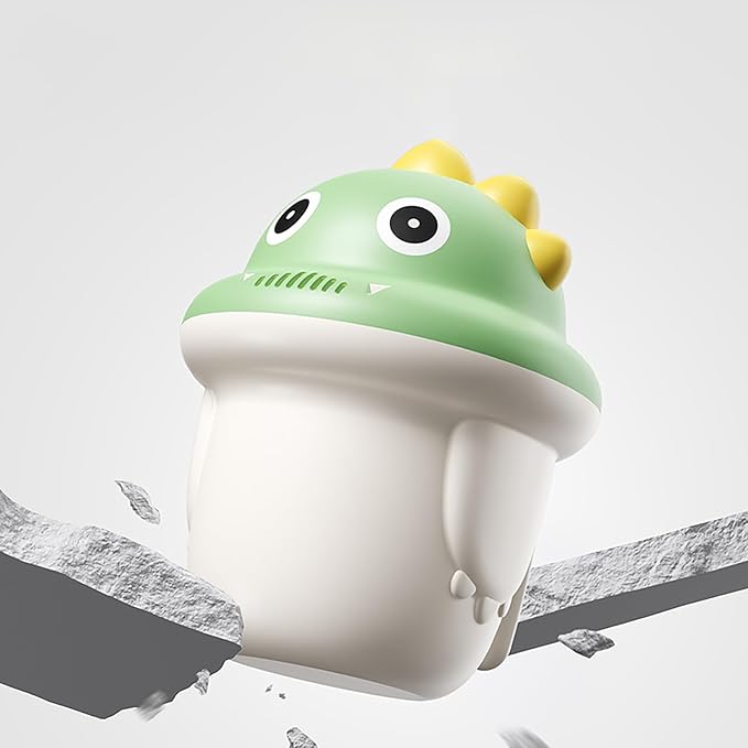 Rinse Shampoo Rinser Baby Rinse Cup Baby Bath Rinser Wash Hair Cup by Protecting Infant Eyes (Green)