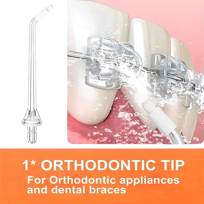 Replacement Head for Bitvae, Replacement Heads Oral Irrigator Refill Heads Jet Tips,Only Compatible C2/ C5/C6 water flosser(Pik Pocket Tips)